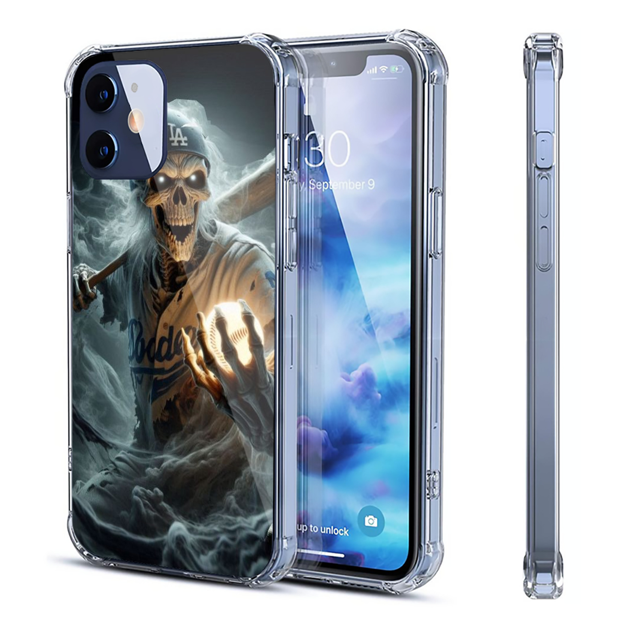  Clear IPhone 12 Case – Soft TPU With UV Print – Enhanced Drop Protection, Precise Fit, Anti-Fingerprint, Customizable Design, Scratch-Resistant, Yellow-Resistant